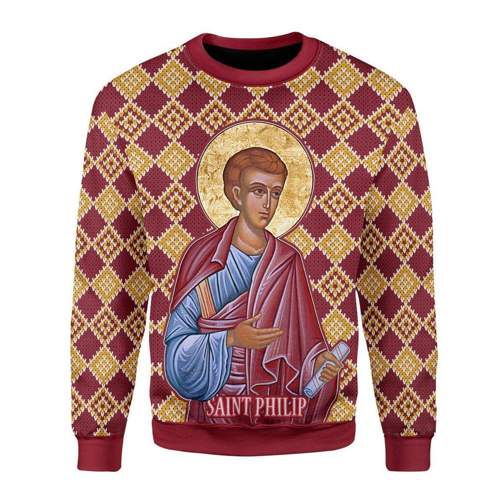 Philip the Apostle Christmas Sweater - CustomsPig