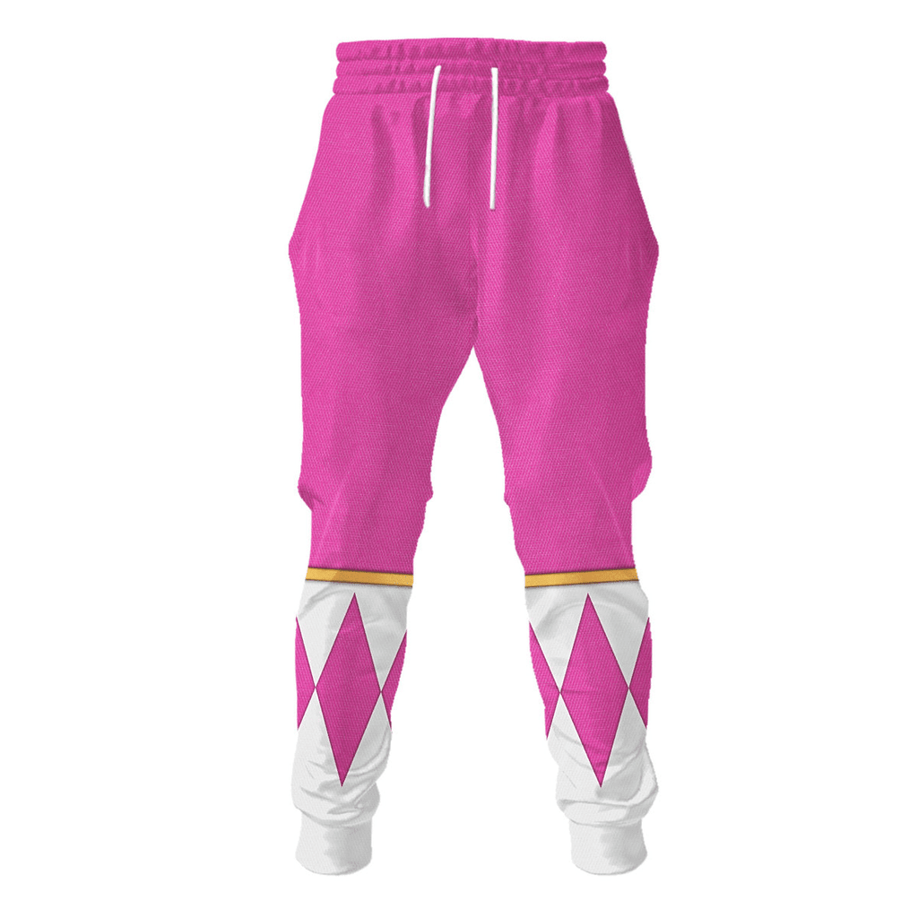 Pink Ranger Dragon Shield Hockey Jersey -  CustomsPig.com