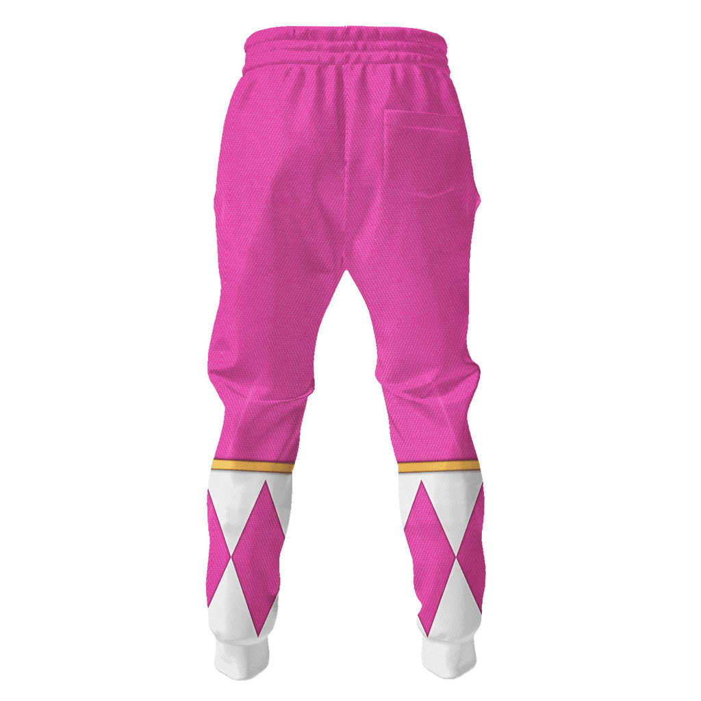 Pink Ranger Dragon Shield Hockey Jersey -  CustomsPig.com