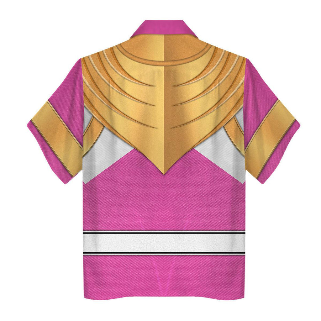 Pink Ranger Dragon Shield Hoodies Sweatshirt T-shirt Hawaiian Tracksuit -  CustomsPig.com