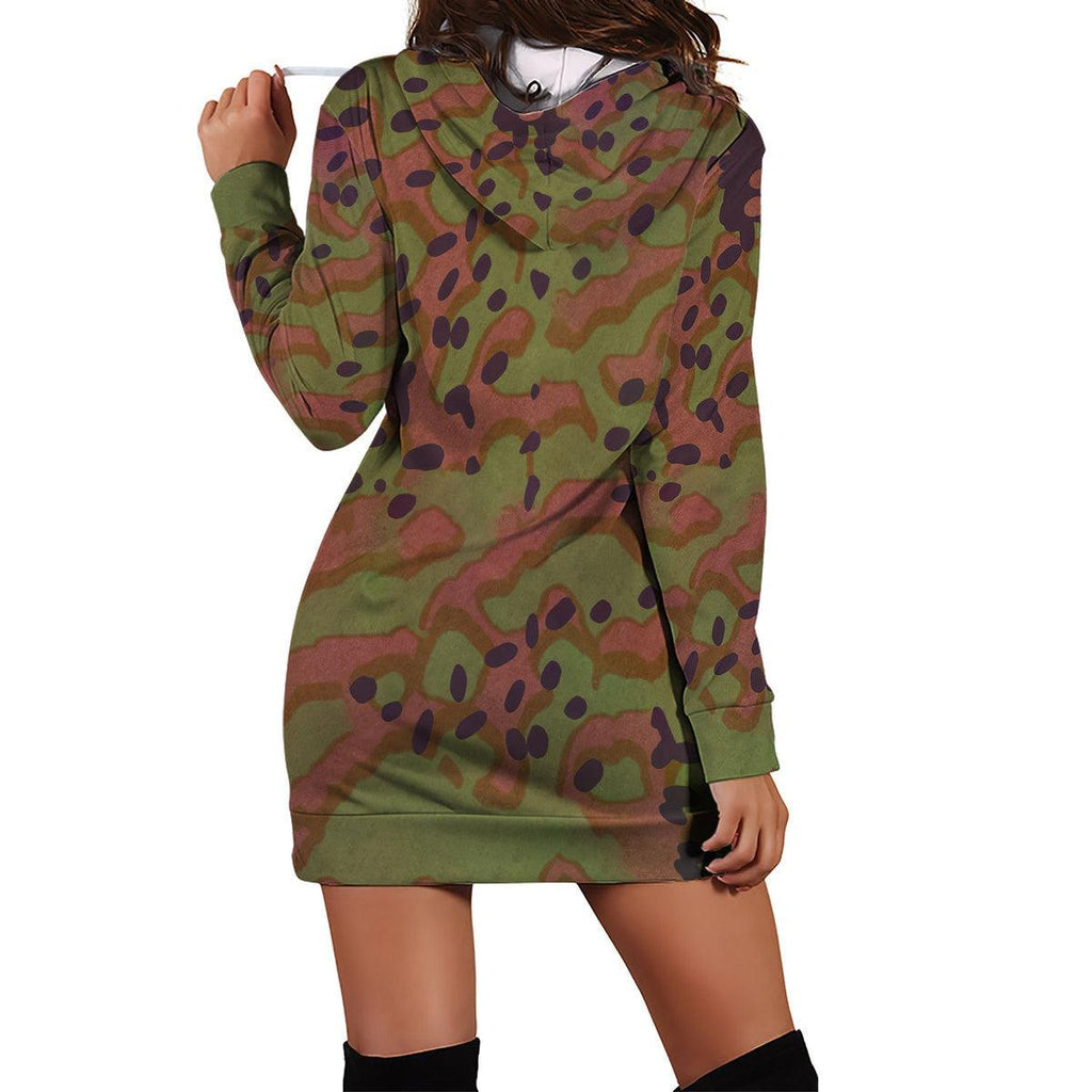 Platanenmuster German WWII Camo Patterns Dress Hoodie - CustomsPig