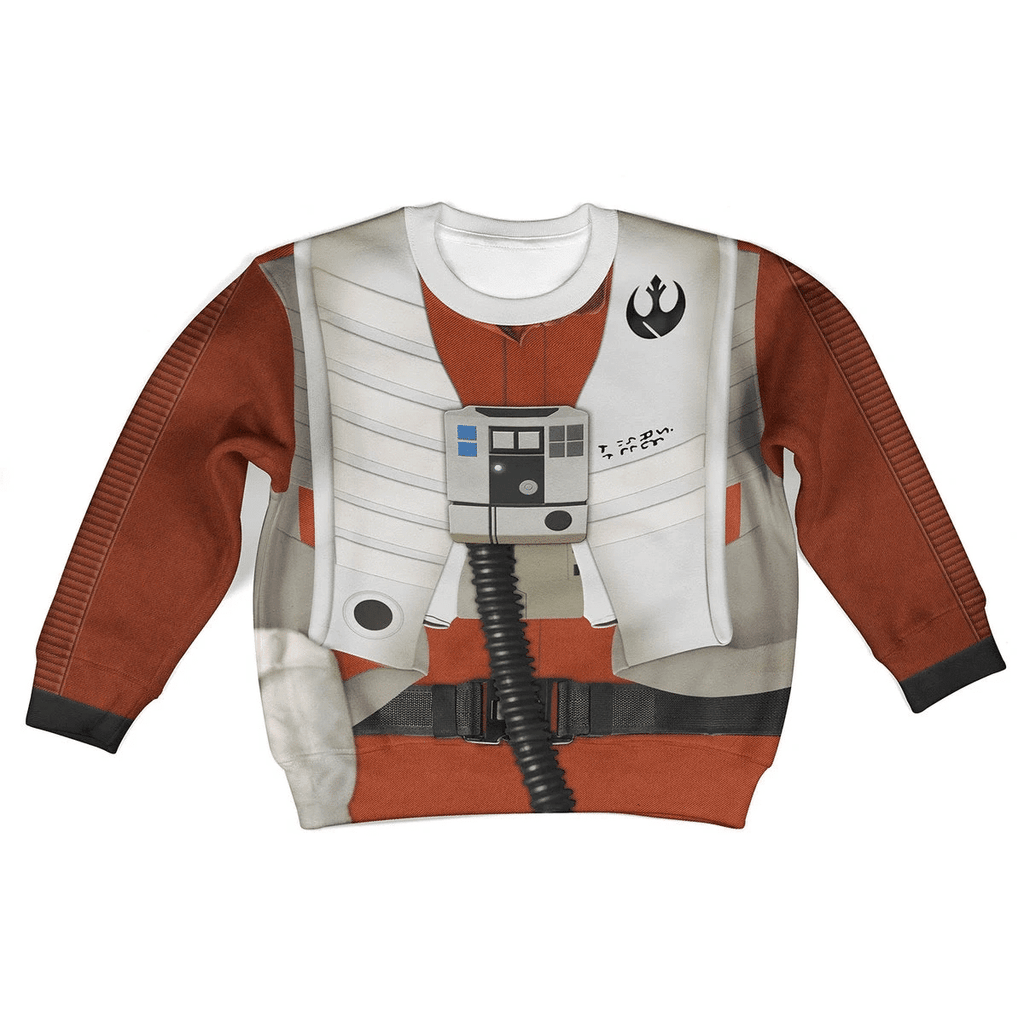 Poe Dameron Kid Tops -  CustomsPig.com