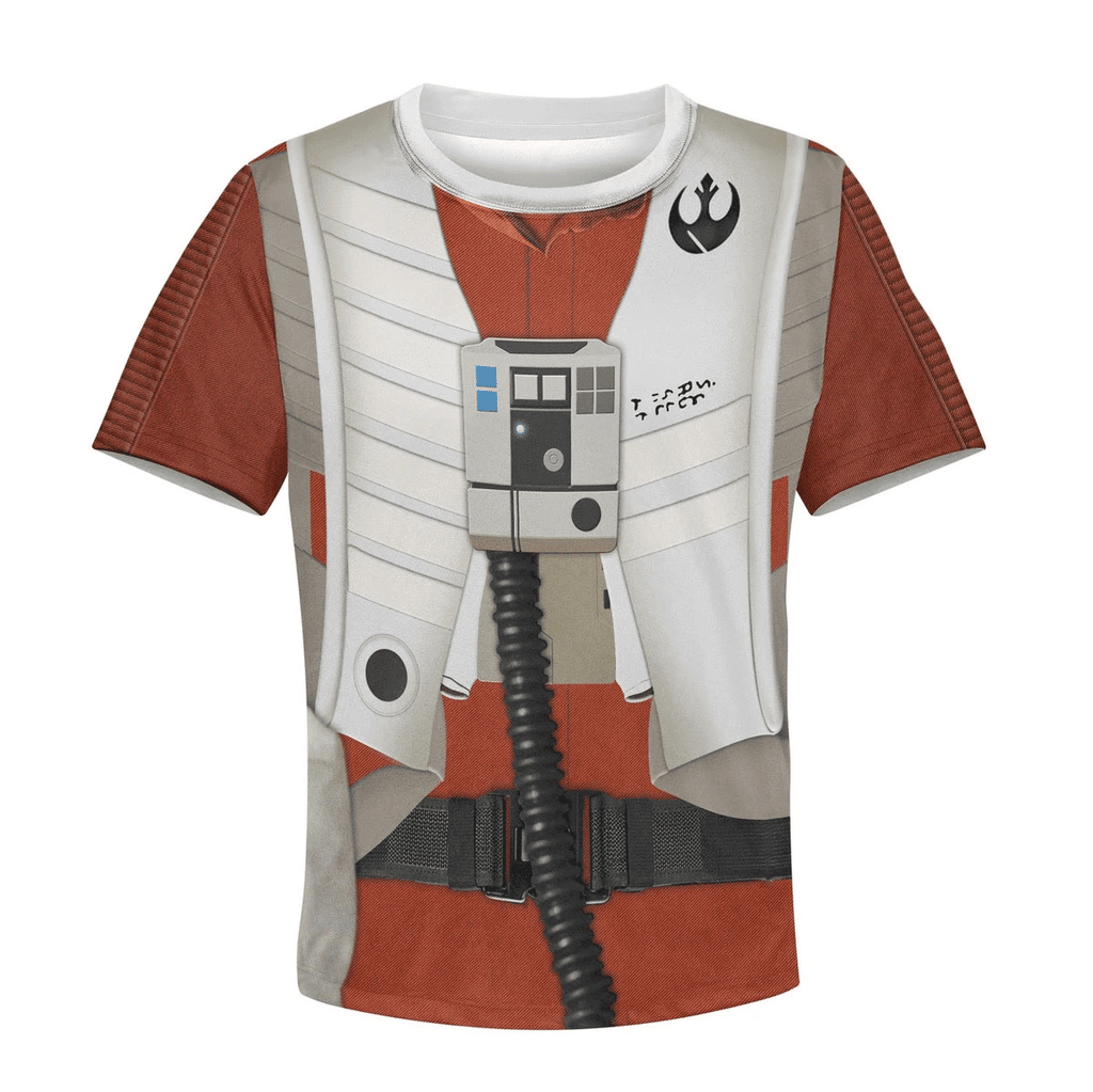 Poe Dameron Kid Tops -  CustomsPig.com