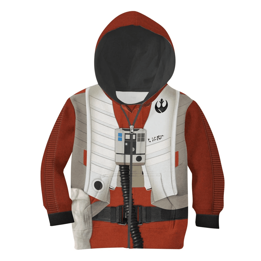 Poe Dameron Kid Tops -  CustomsPig.com