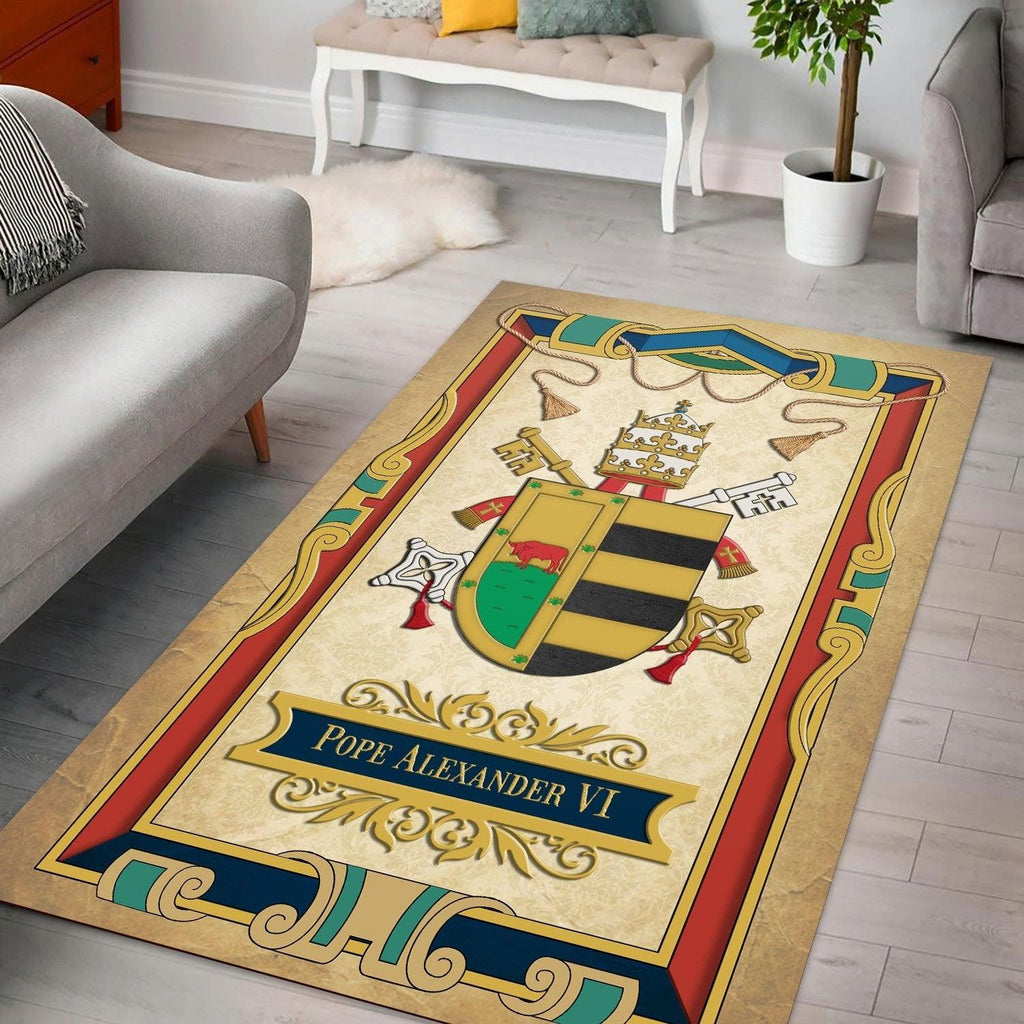 Pope Alexander VI Rug - CustomsPig