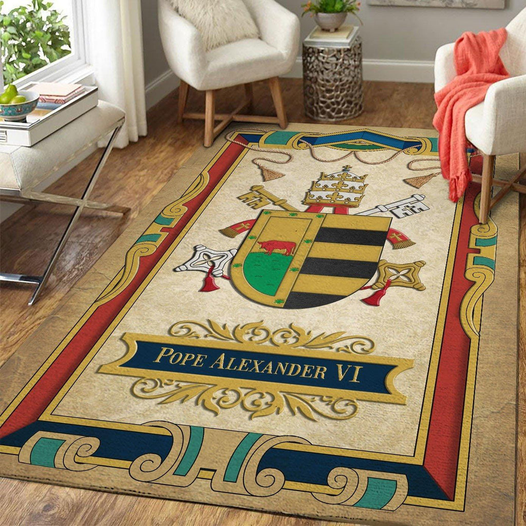 Pope Alexander VI Rug - CustomsPig