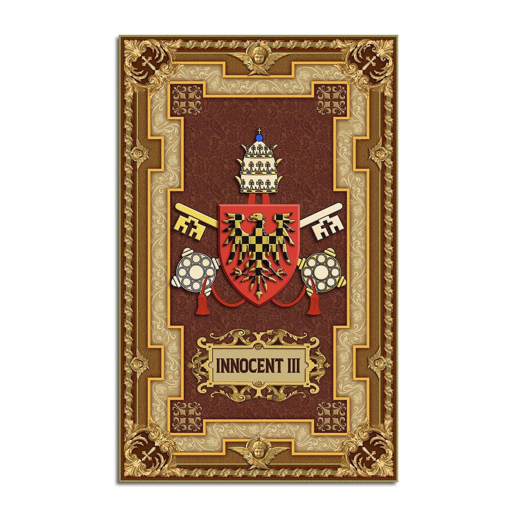 Pope Innocent III Rug - CustomsPig