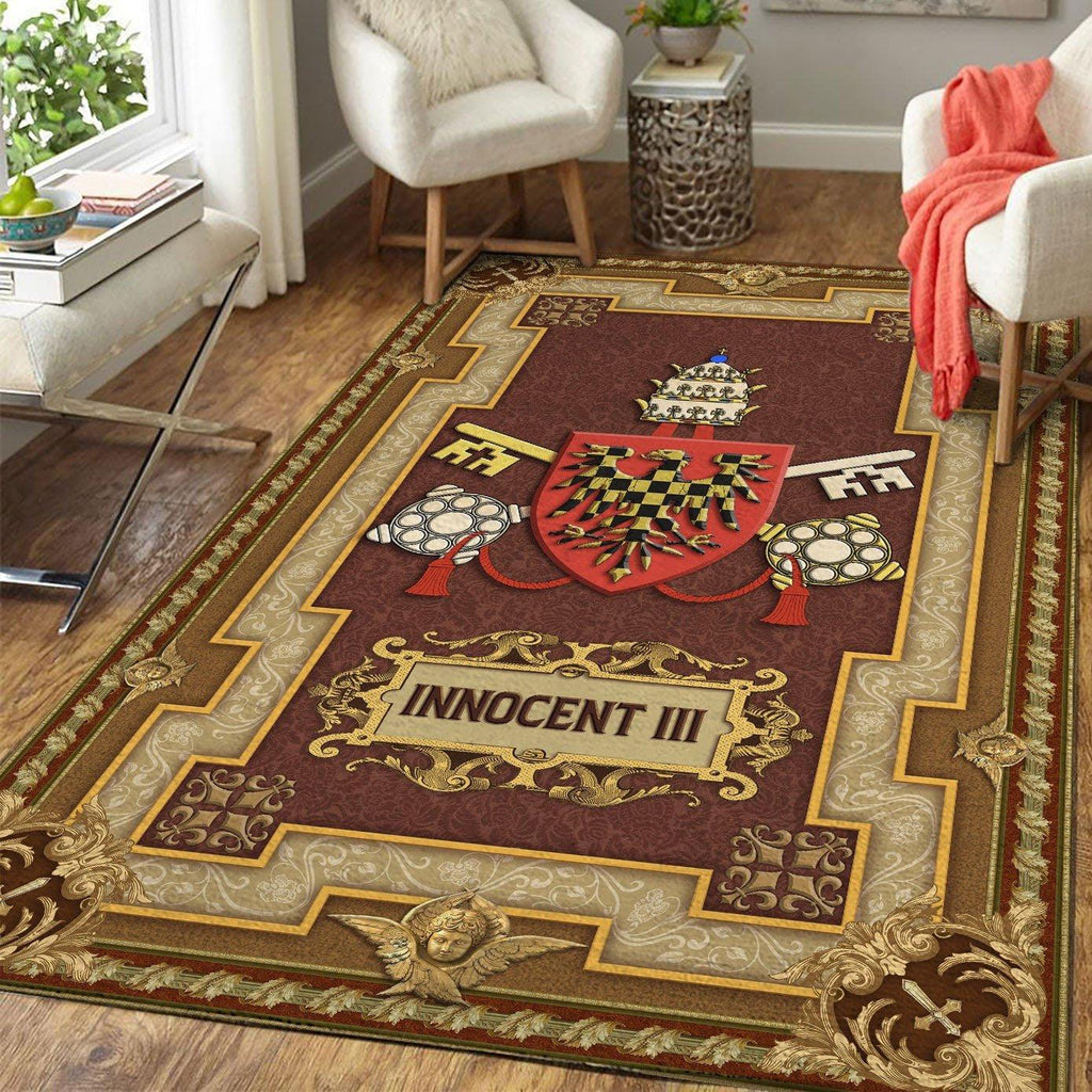 Pope Innocent III Rug - CustomsPig