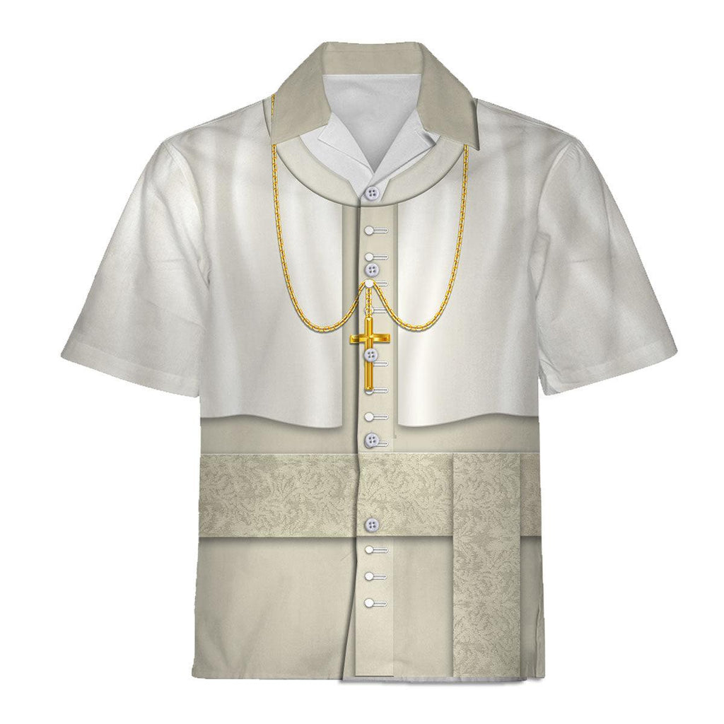 Pope John Paul II Vestment Christian Religion Eastern Orthodox Hawaiian Shirt -  CustomsPig.com