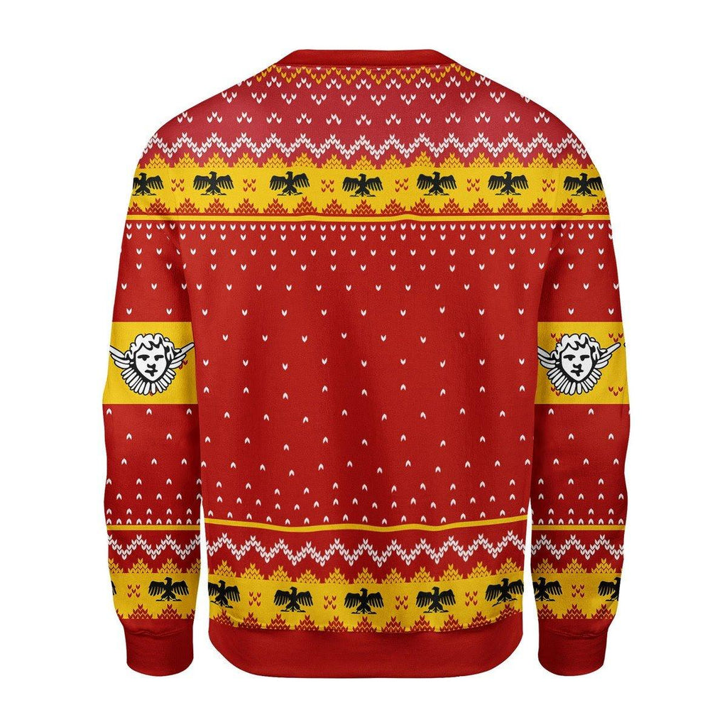 Pope Pius XI Coat Of Arms Christmas Sweater - CustomsPig