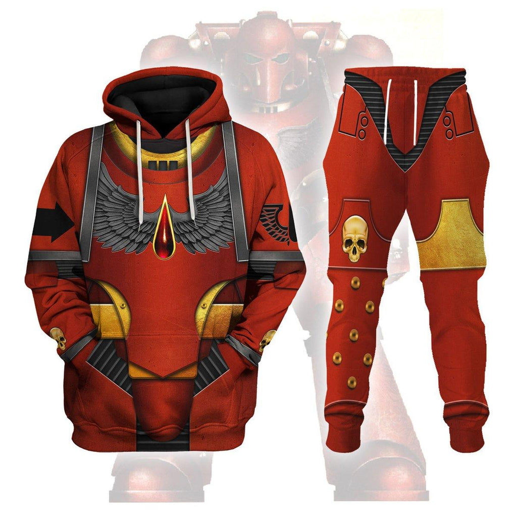 Pre-Heresy Blood Angels in Mark IV Maximus Power Armor T-shirt Hoodie Sweatpants Cosplay -  CustomsPig