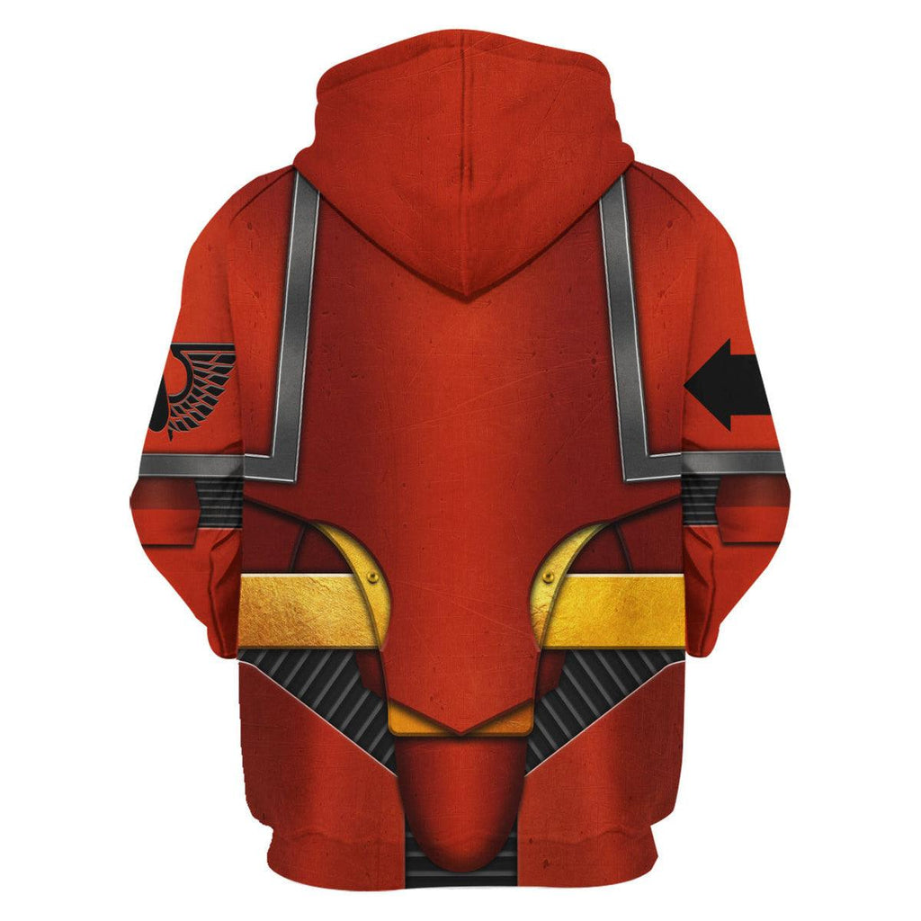 Pre-Heresy Blood Angels in Mark IV Maximus Power Armor T-shirt Hoodie Sweatpants Cosplay -  CustomsPig