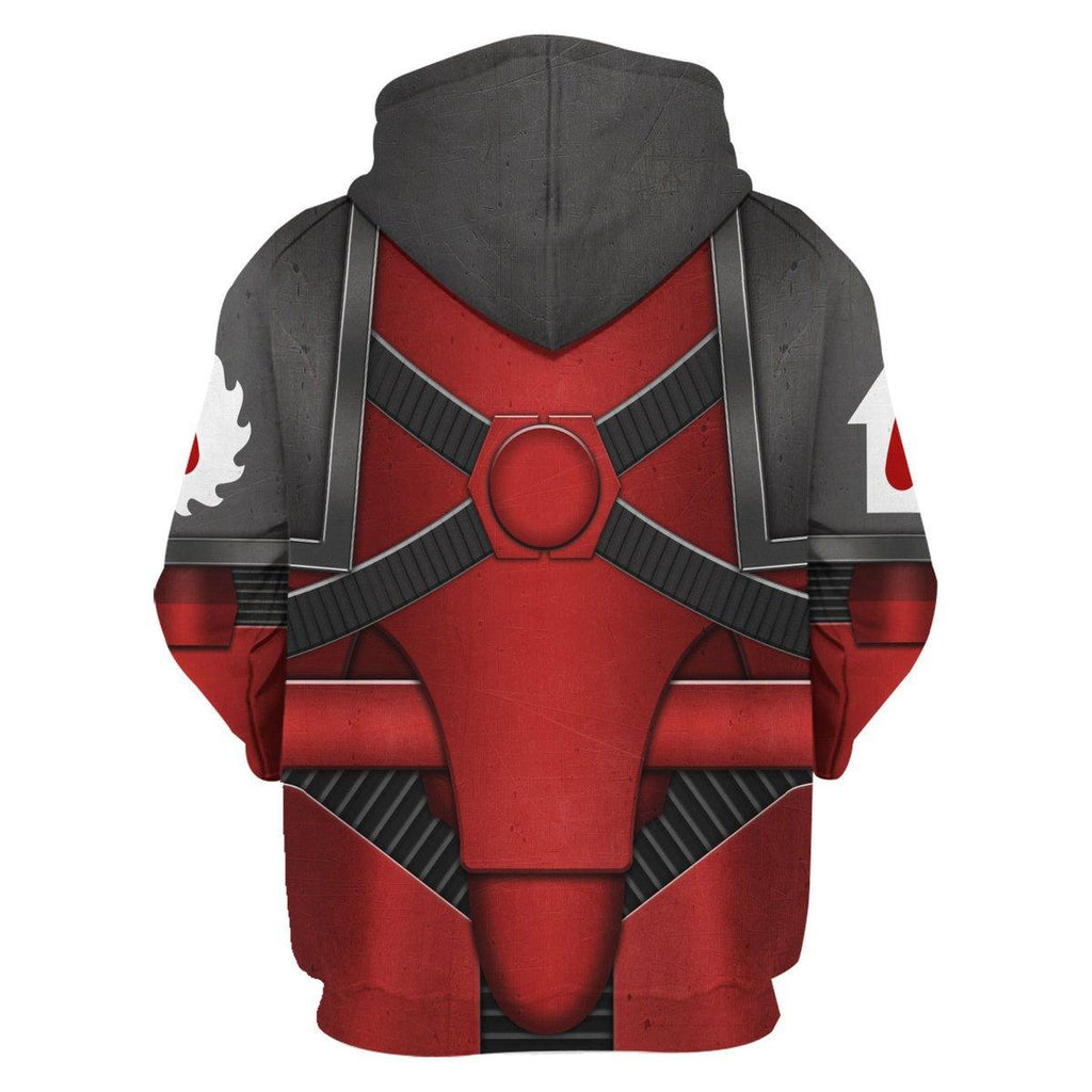 Pre-Heresy Flesh Tearers in Mark IV Maximus Power Armor T-shirt Hoodie Sweatpants Cosplay -  CustomsPig