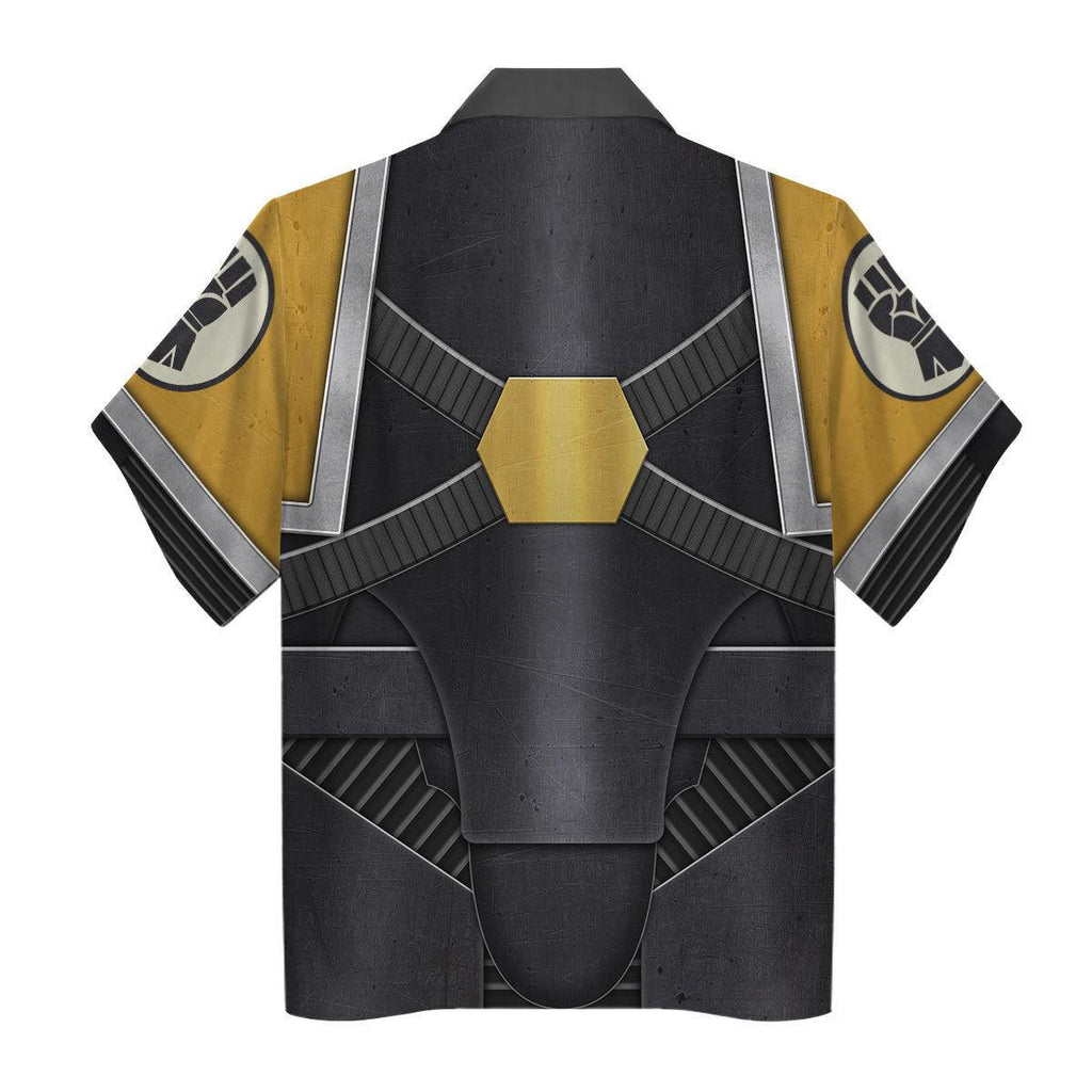 Pre-Heresy Imperial Fists in Mark IV Maximus Power Armor T-shirt Hoodie Sweatpants Cosplay -  CustomsPig