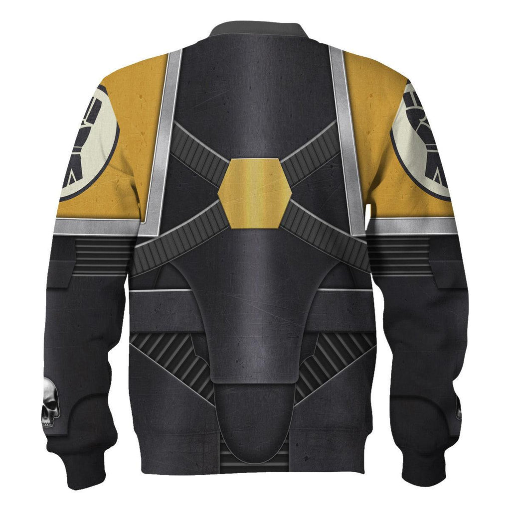 Pre-Heresy Imperial Fists in Mark IV Maximus Power Armor T-shirt Hoodie Sweatpants Cosplay -  CustomsPig