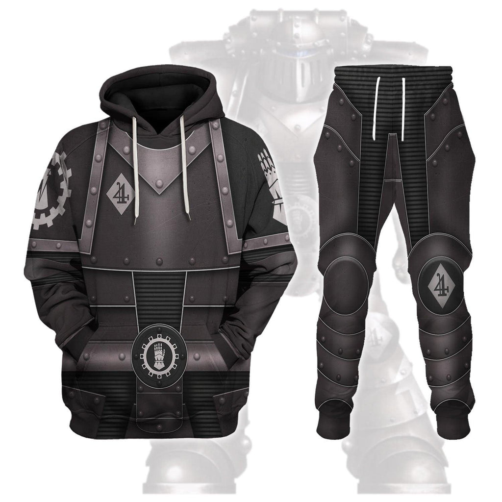 Pre-Heresy Iron Hands in Mark II Crusade T-shirt Hoodie Sweatpants Cosplay - CustomsPig