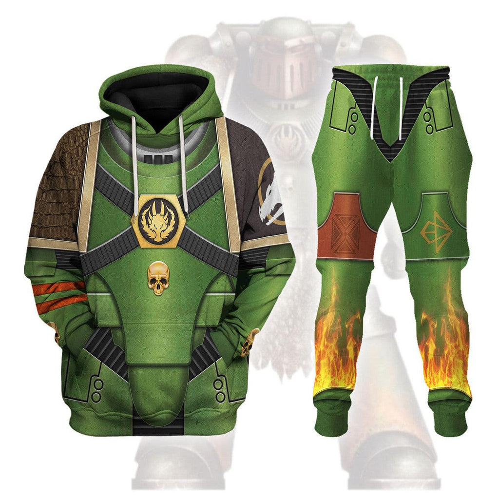 Pre-Heresy Salamanders in Mark IV Maximus Power Armor T-shirt Hoodie Sweatpants Cosplay -  CustomsPig