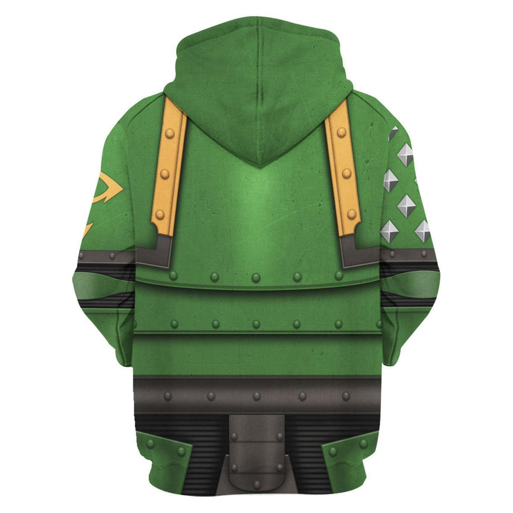 Pre-Heresy Sons of Horus Legion Colour Scheme T-shirt Hoodie Sweatpants Cosplay - CustomsPig