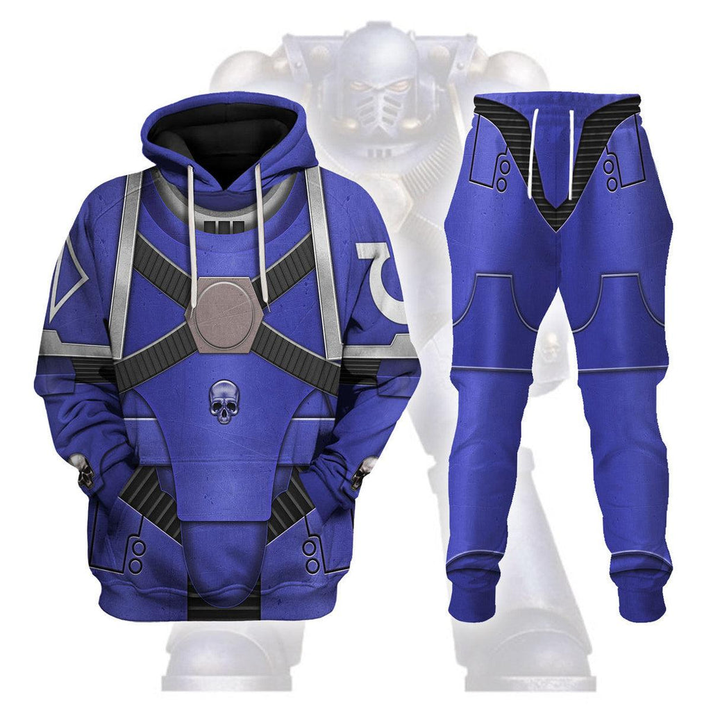 Pre-Heresy Ultramarines in Mark IV Maximus Power Armor T-shirt Hoodie Sweatpants Cosplay -  CustomsPig