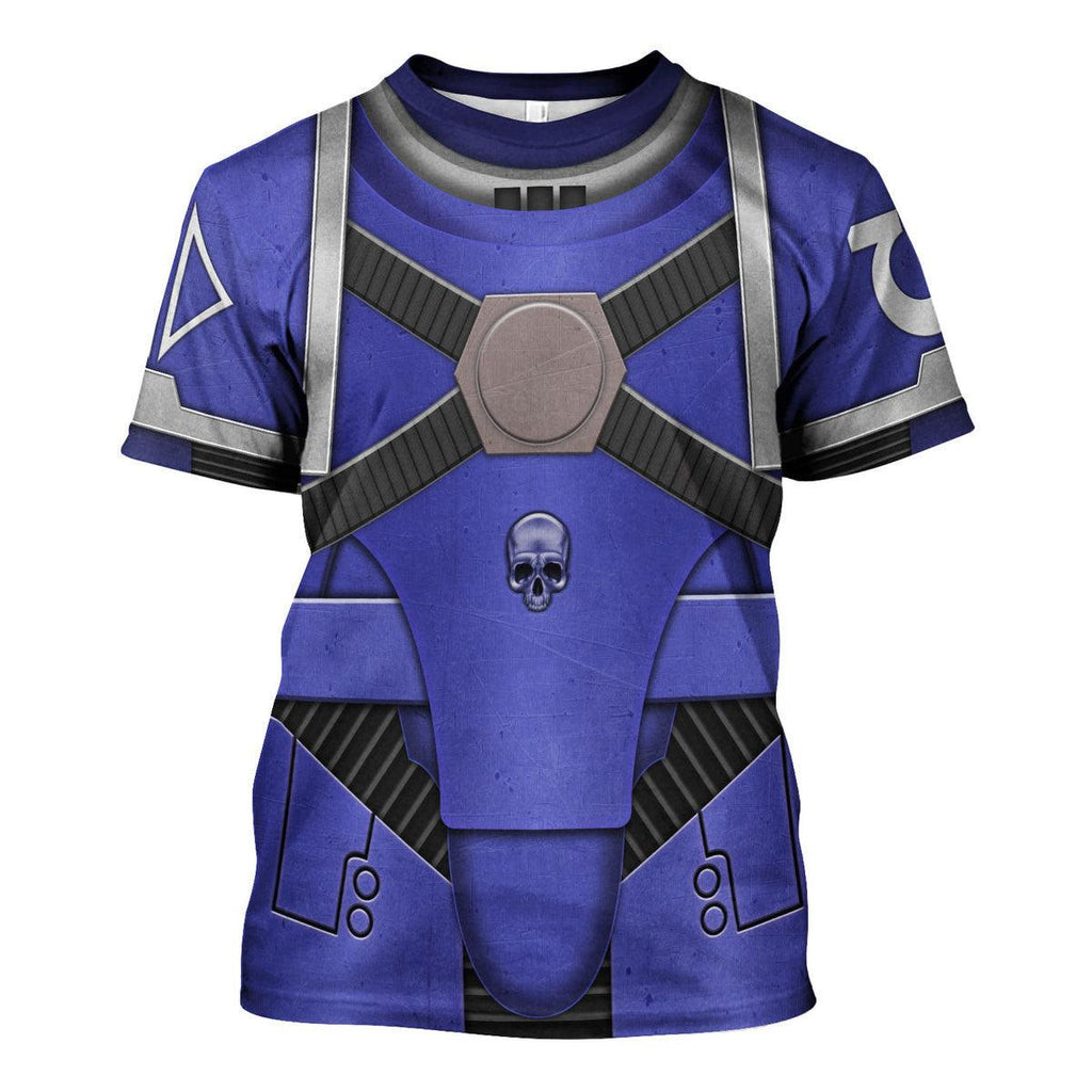 Pre-Heresy Ultramarines in Mark IV Maximus Power Armor T-shirt Hoodie Sweatpants Cosplay -  CustomsPig