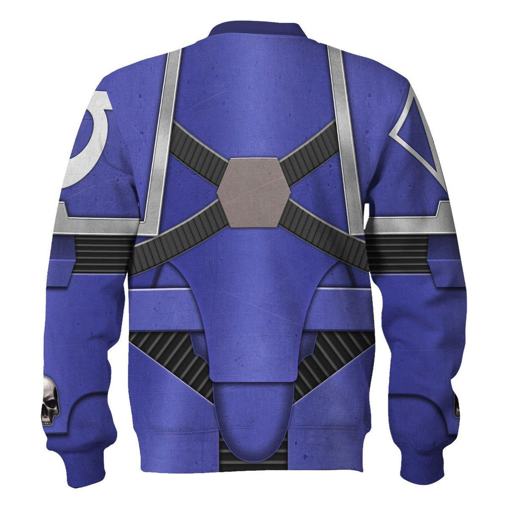 Pre-Heresy Ultramarines in Mark IV Maximus Power Armor T-shirt Hoodie Sweatpants Cosplay -  CustomsPig