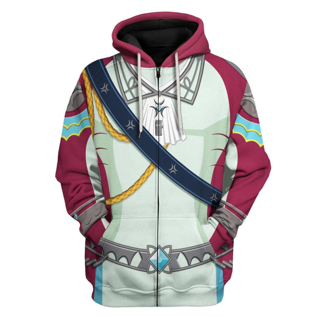 Prince Sidon Zelda Unisex Hoodie Sweatshirt T-shirt Sweatpants Cosplay - DucG