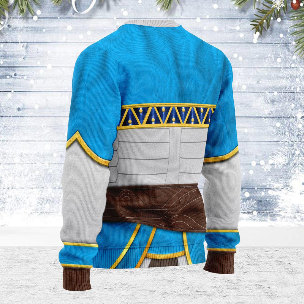 Princess Zelda Themed Costume Unisex Christmas Wool Sweater - CustomsPig.com