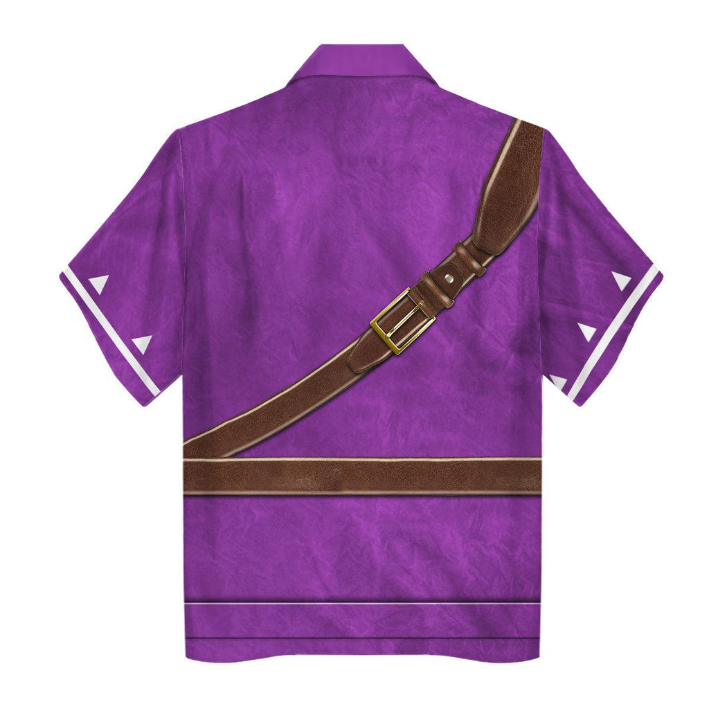 Purple Link Attire Unisex Hoodie Sweatshirt T-shirt Sweatpants Cosplay - CustomsPig.com