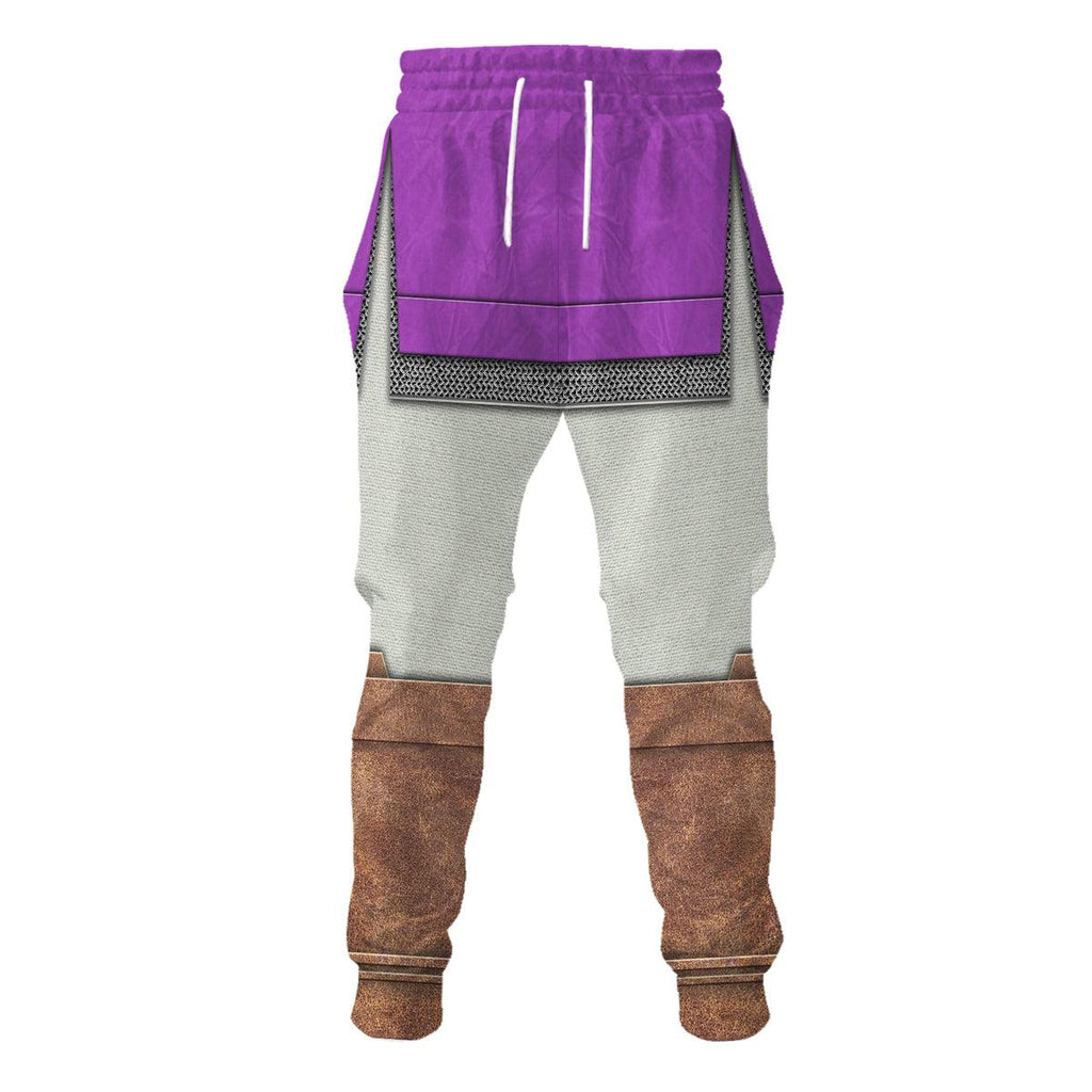 Purple Link Attire Unisex Hoodie Sweatshirt T-shirt Sweatpants Cosplay - CustomsPig.com