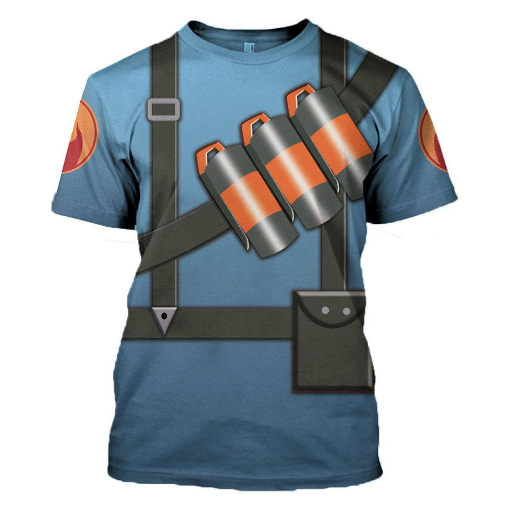 Pyro Blue Team TF2 - CustomsPig