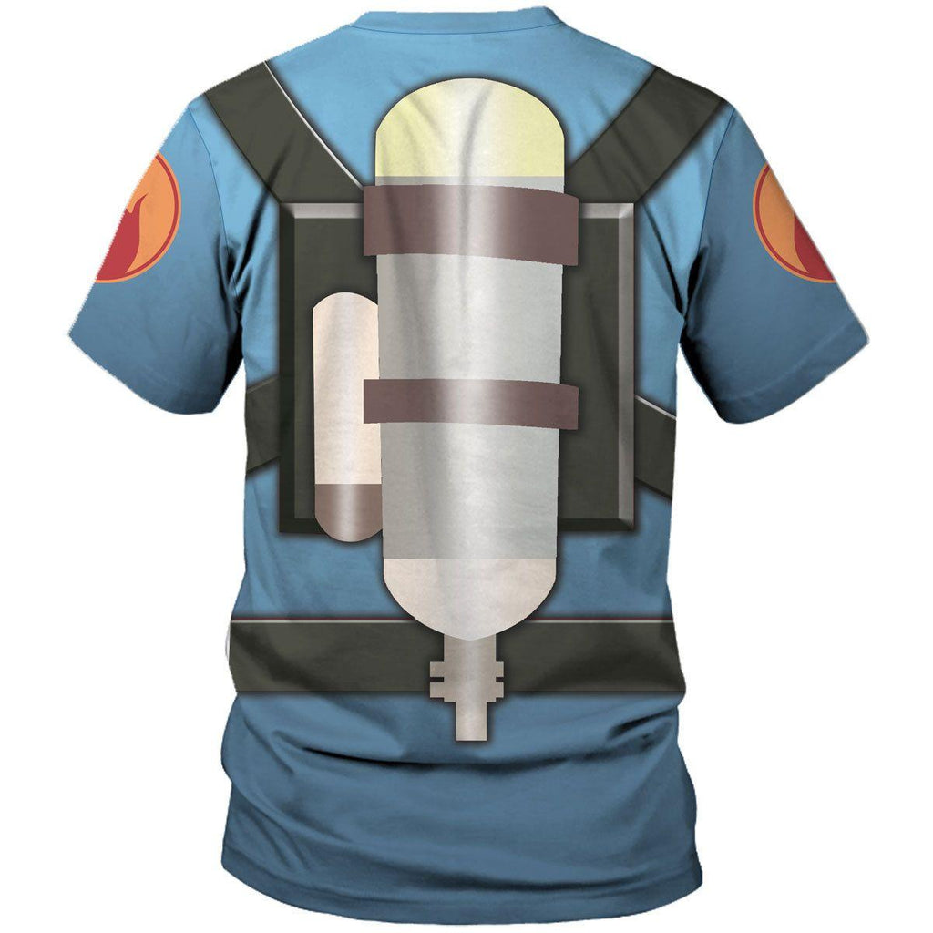 Pyro Blue Team TF2 - CustomsPig