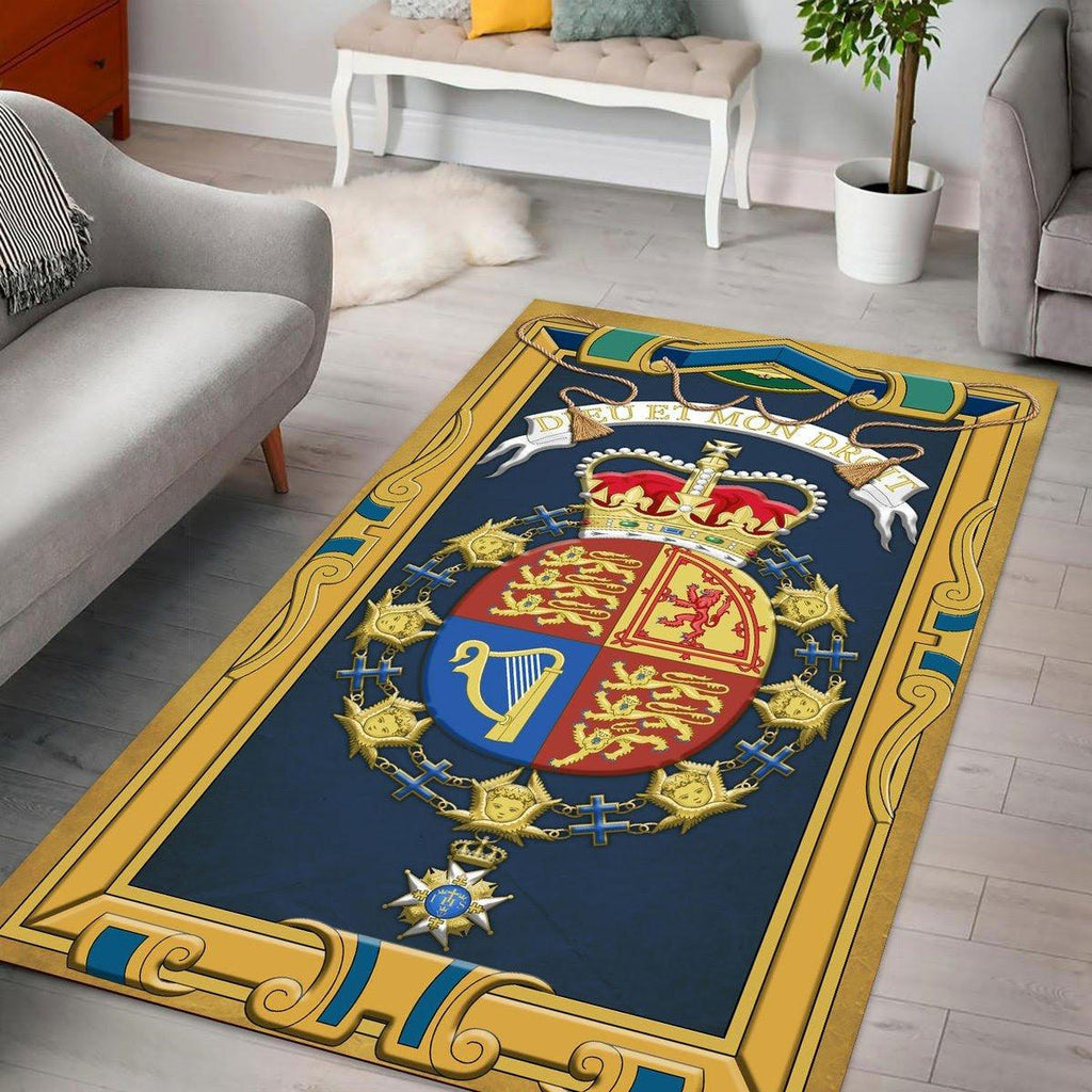 Queen Elizabeth II Rug - CustomsPig