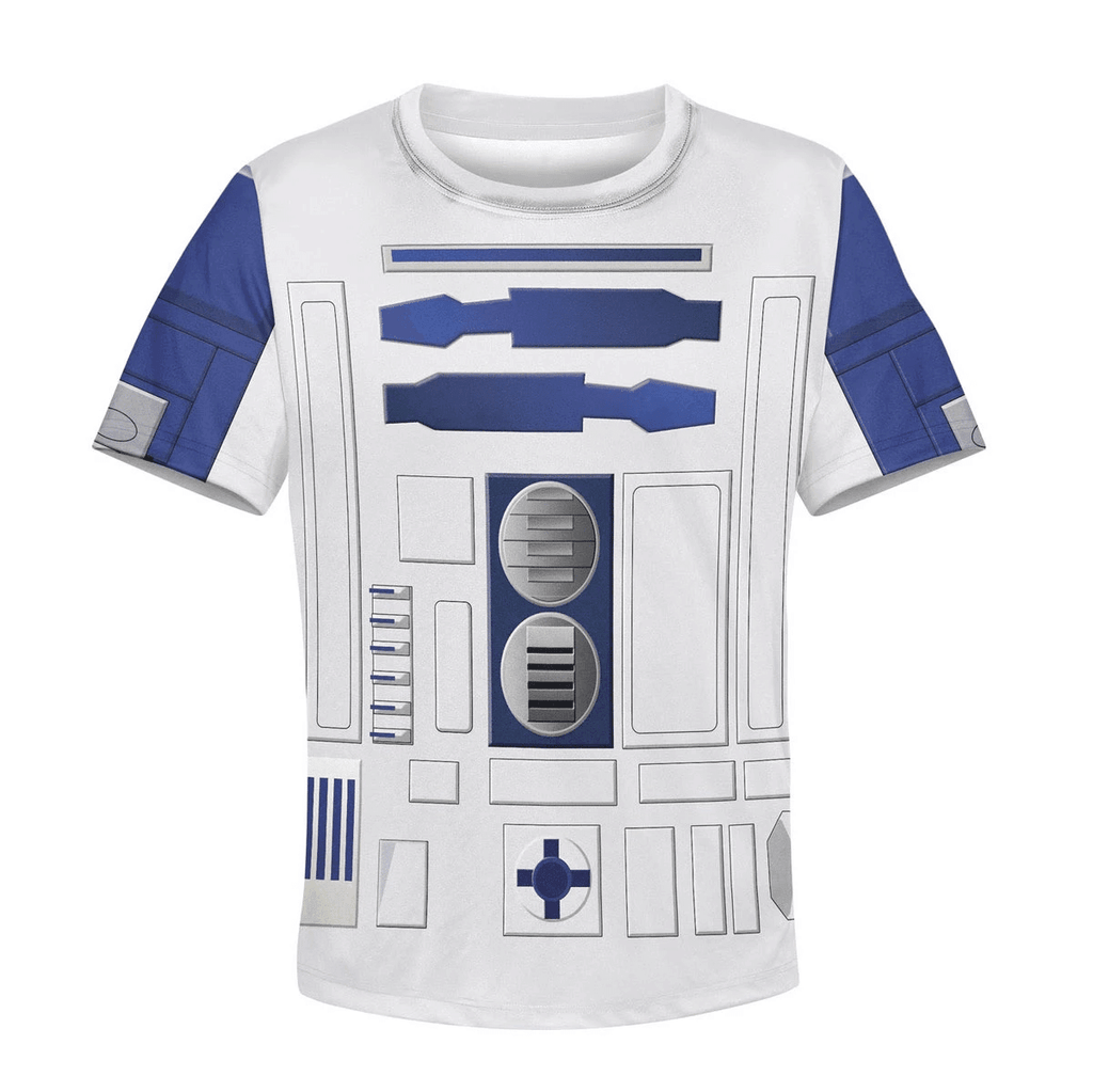 R2 D2 Robot Kid Tops -  CustomsPig.com