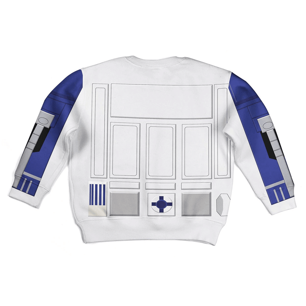 R2 D2 Robot Kid Tops -  CustomsPig.com