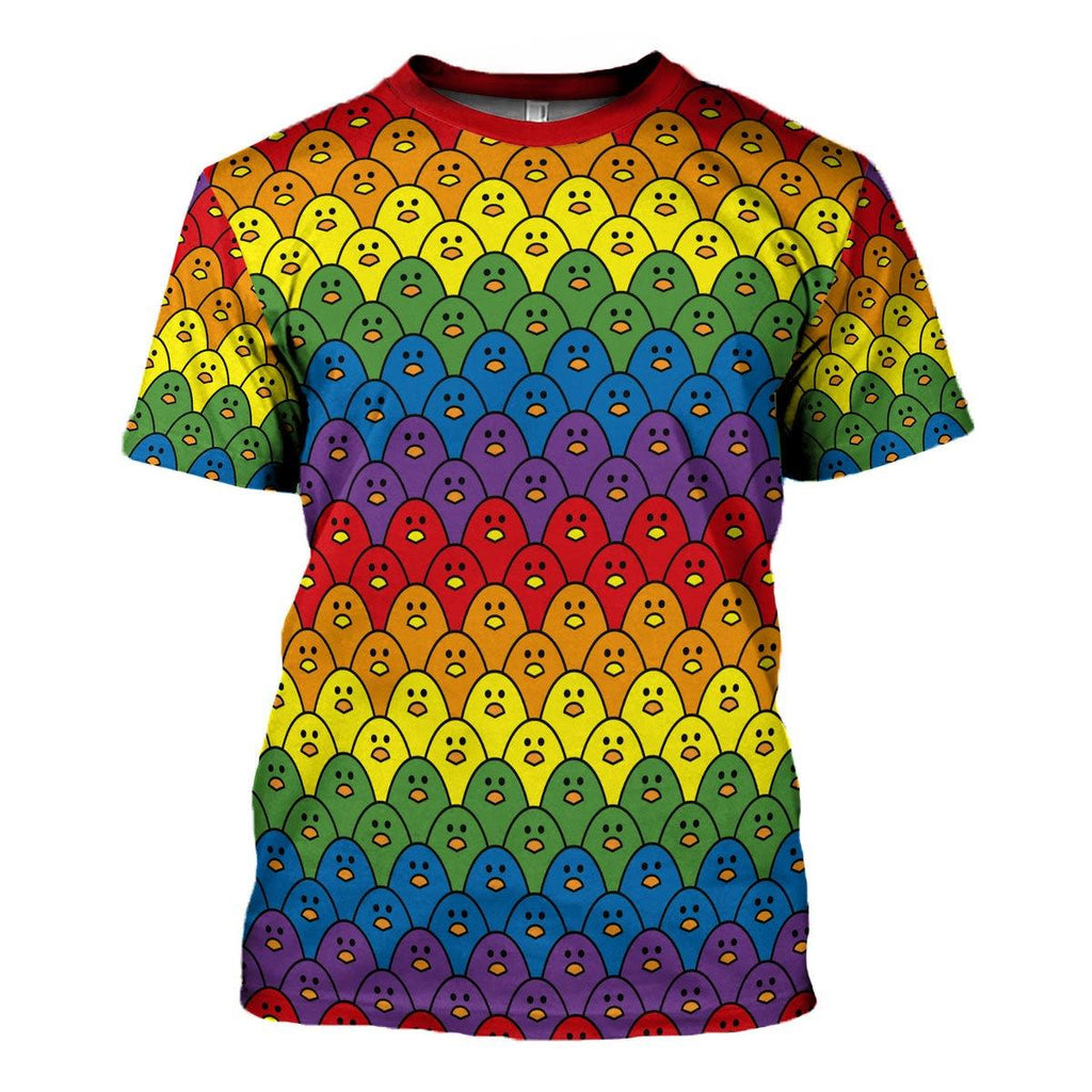 Rainbow Chick LGBT+ Tops - CustomsPig