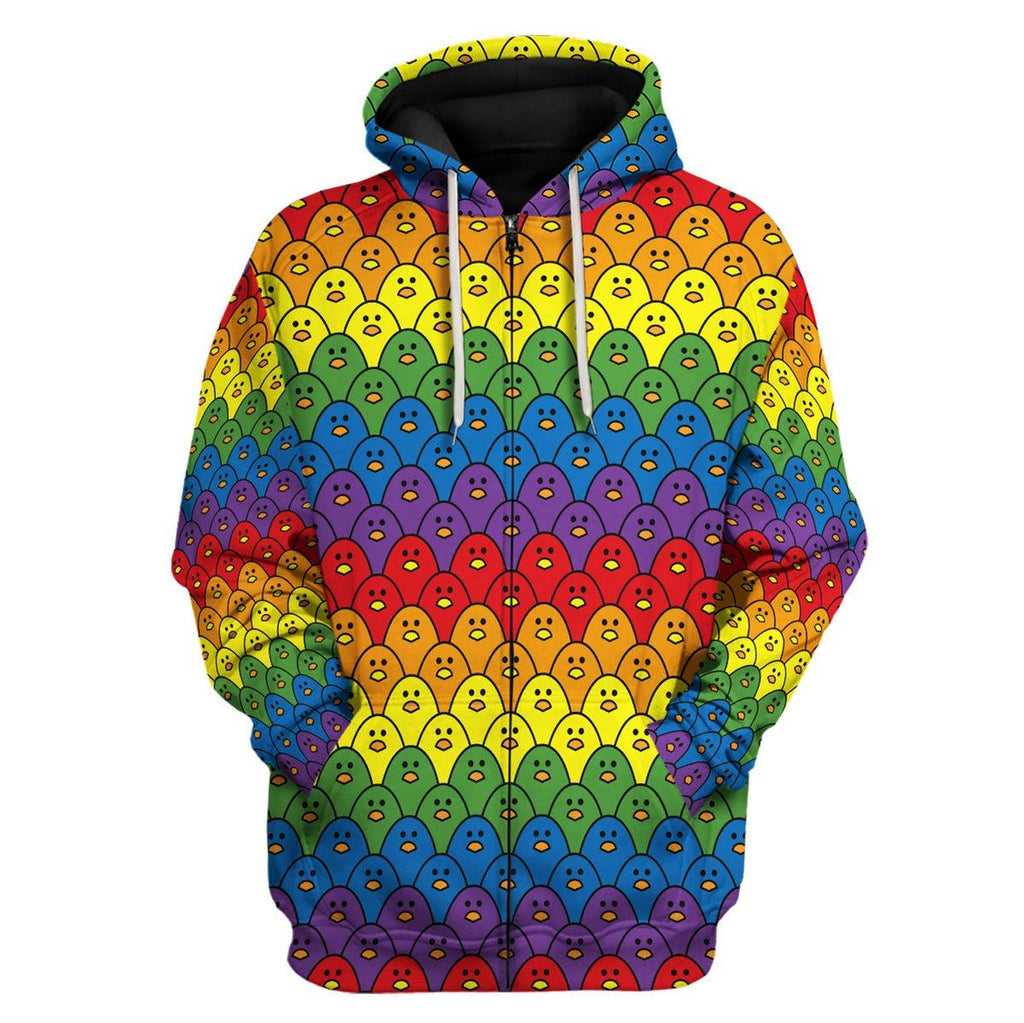 Rainbow Chick LGBT+ Tops - CustomsPig