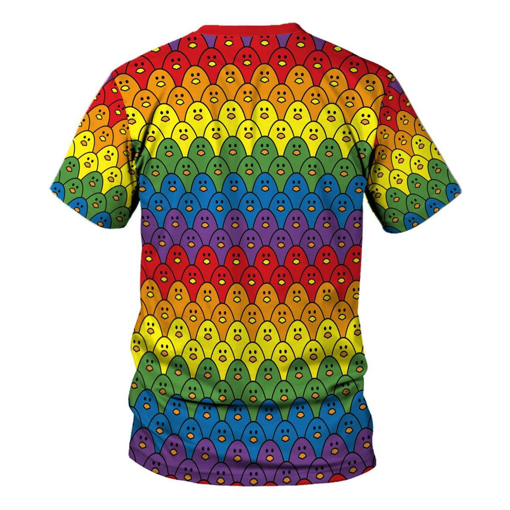 Rainbow Chick LGBT+ Tops - CustomsPig
