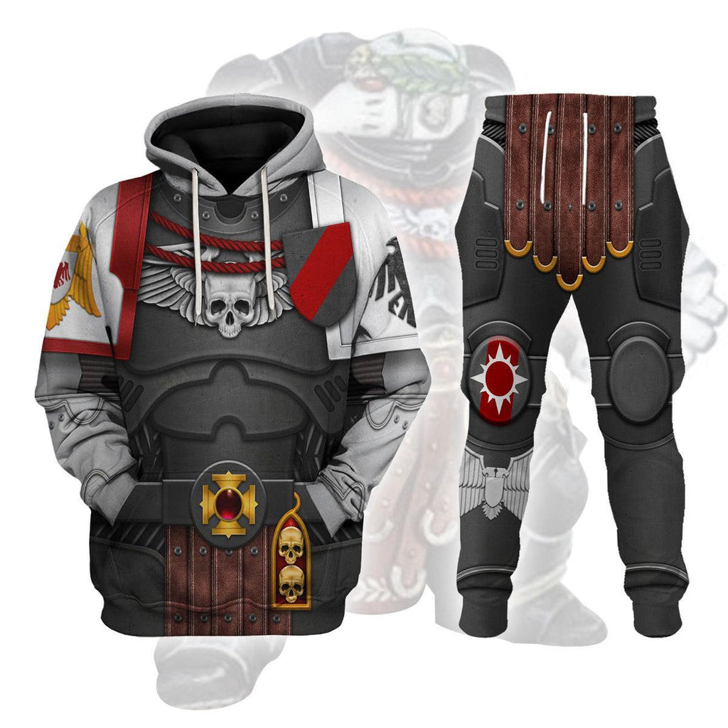 Raven Guard Captain T-shirt Hoodie Sweatpants Cosplay -  CustomsPig