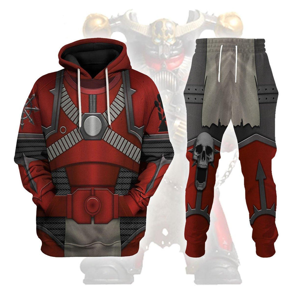 Red Corsairs Warband Colour Scheme T-shirt Hoodie Sweatpants Cosplay - CustomsPig