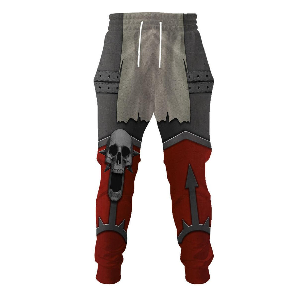 Red Corsairs Warband Colour Scheme T-shirt Hoodie Sweatpants Cosplay - CustomsPig