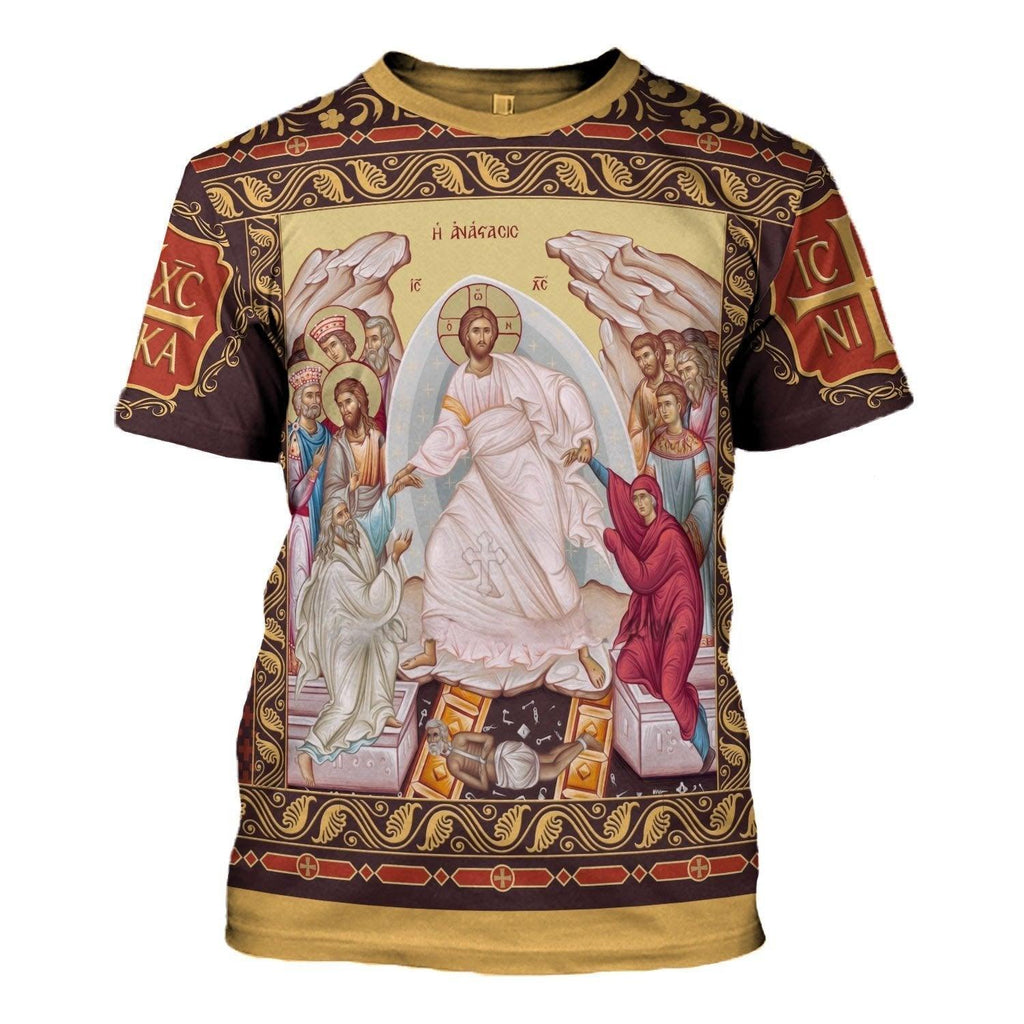 Resurrection of Christ T-shirt - CustomsPig