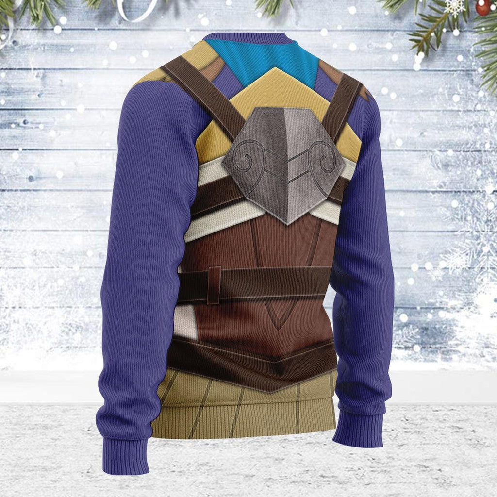 Revali Themed Costume Unisex Christmas Wool Sweater - CustomsPig.com