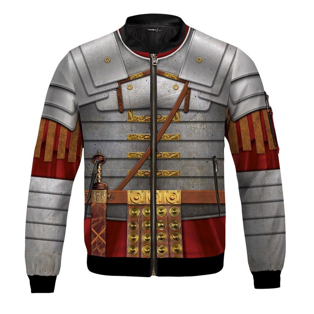 Roman Empire Soldier Armor Bomber Jacket - DucG