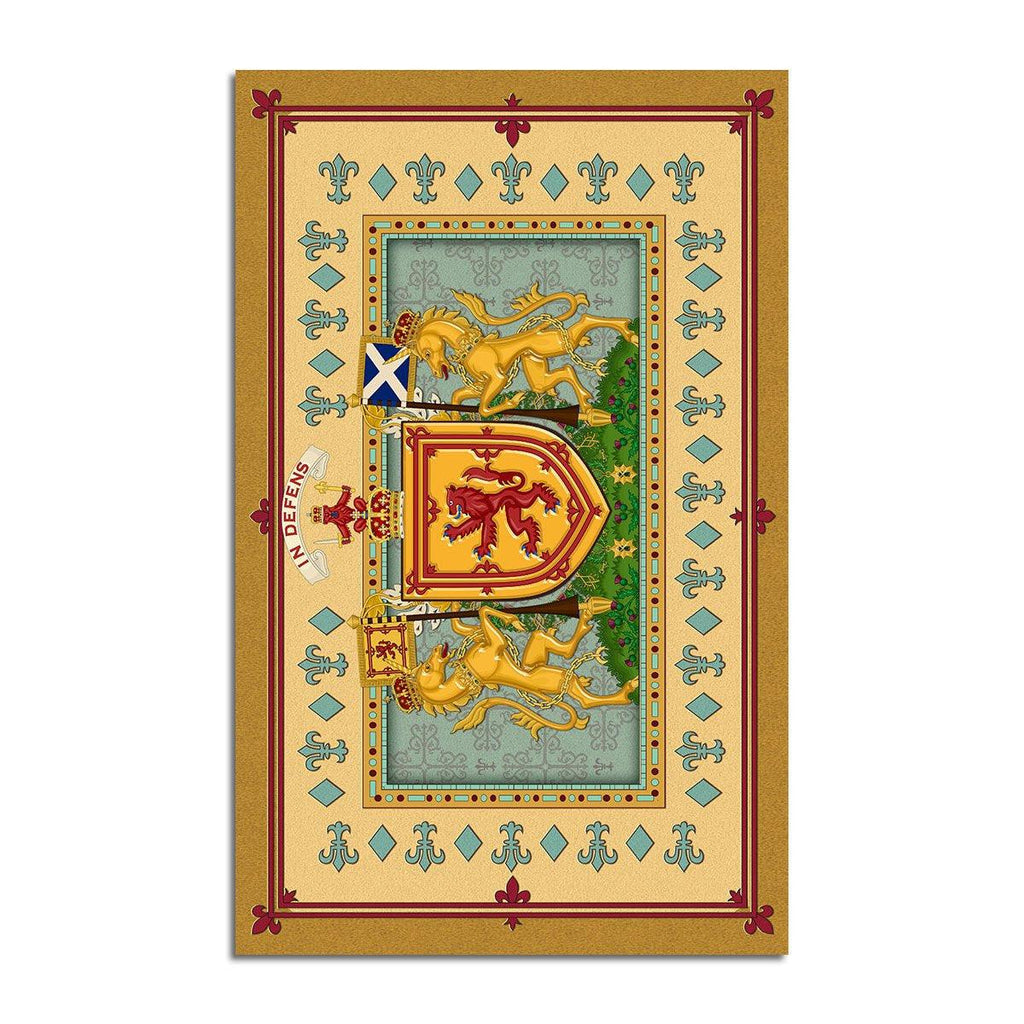 Royal Coat of Arms of Scotland Rug - CustomsPig