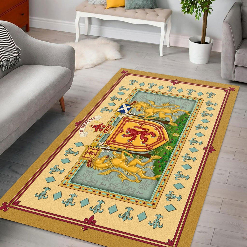 Royal Coat of Arms of Scotland Rug - CustomsPig