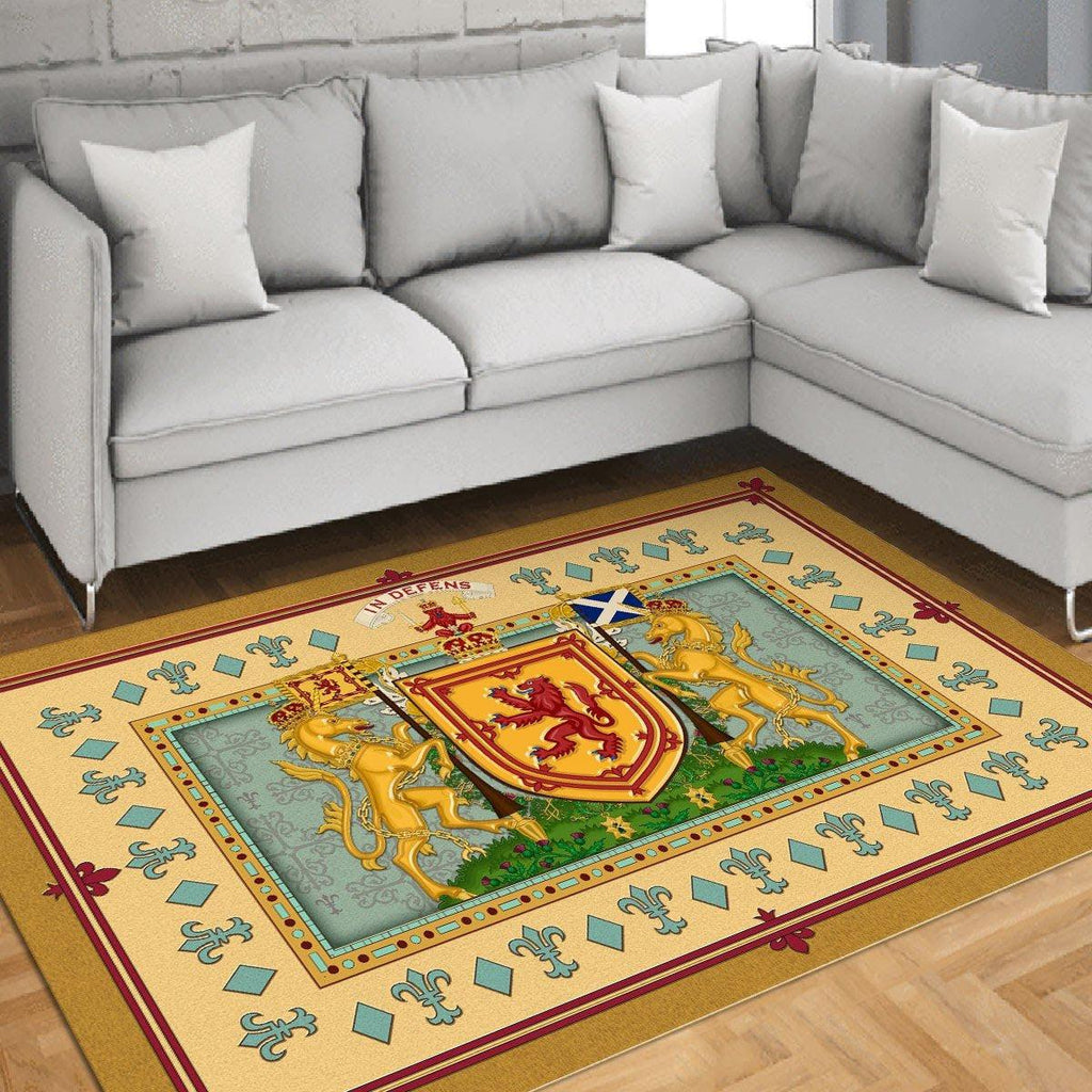 Royal Coat of Arms of Scotland Rug - CustomsPig