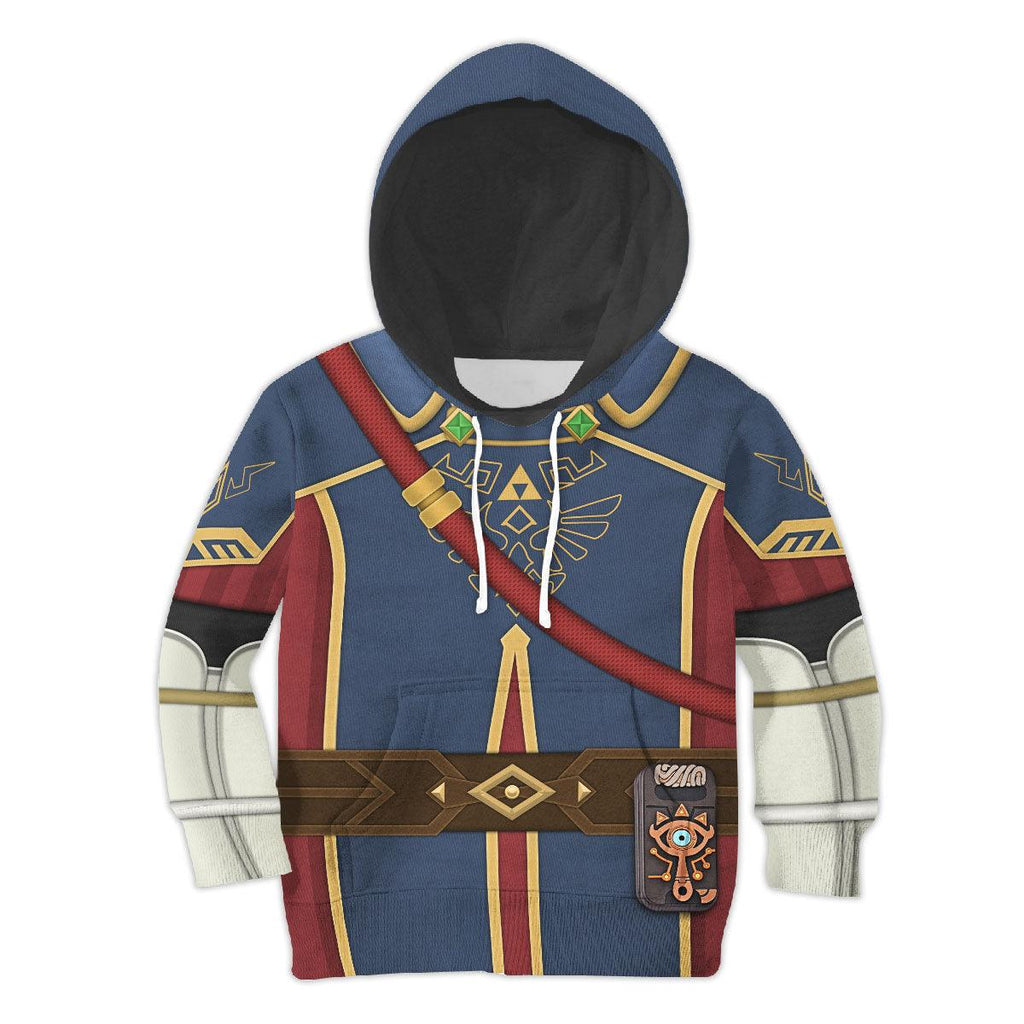 Royal Guard Uniform - Breath of the Wild Costume Kid Tops Hoodie Sweatshirt T-Shirt - CustomsPig.com