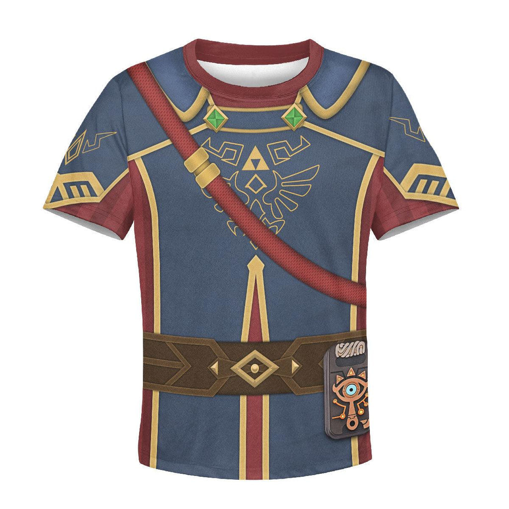 Royal Guard Uniform - Breath of the Wild Costume Kid Tops Hoodie Sweatshirt T-Shirt - CustomsPig.com