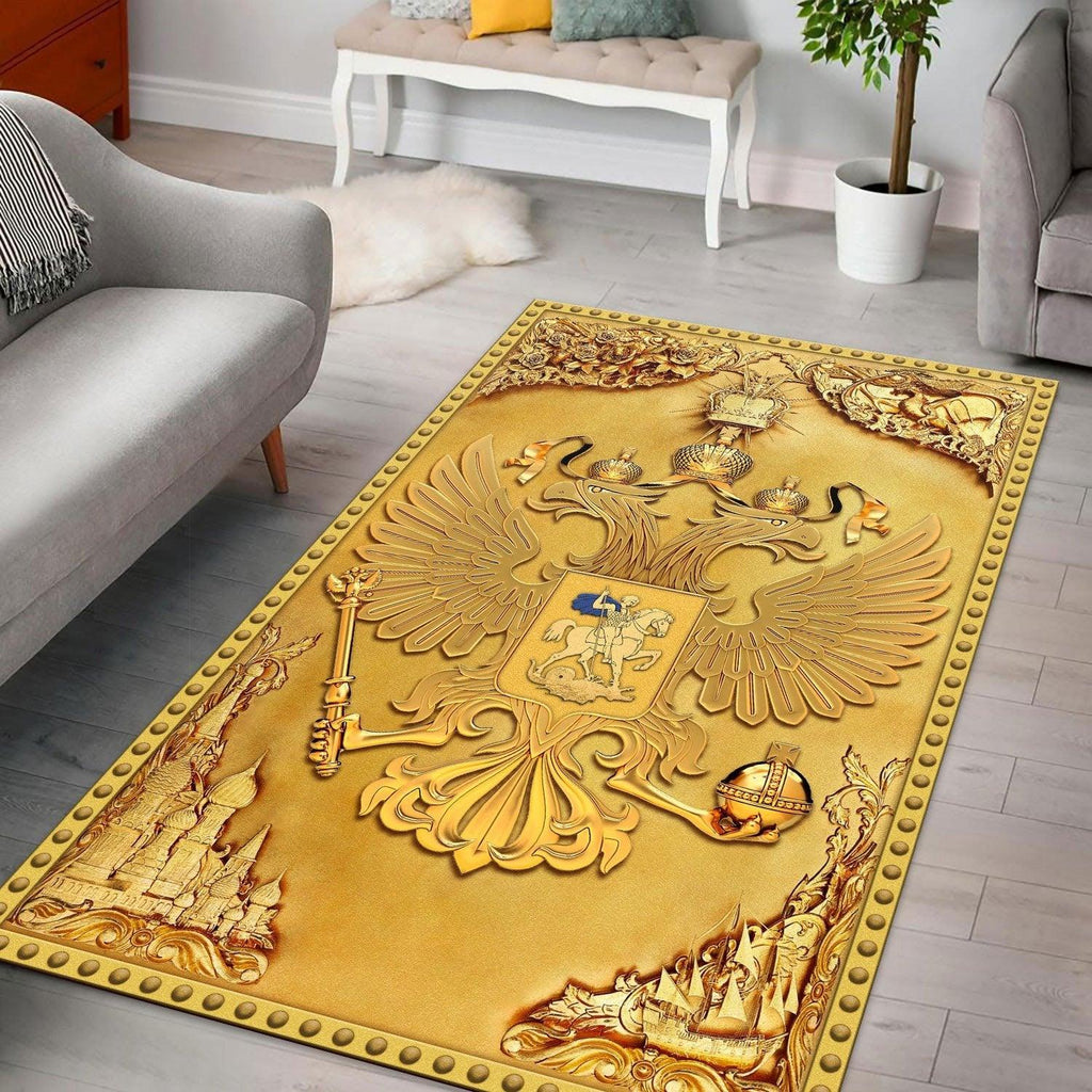 Russian Coat Of Arms Rug - CustomsPig