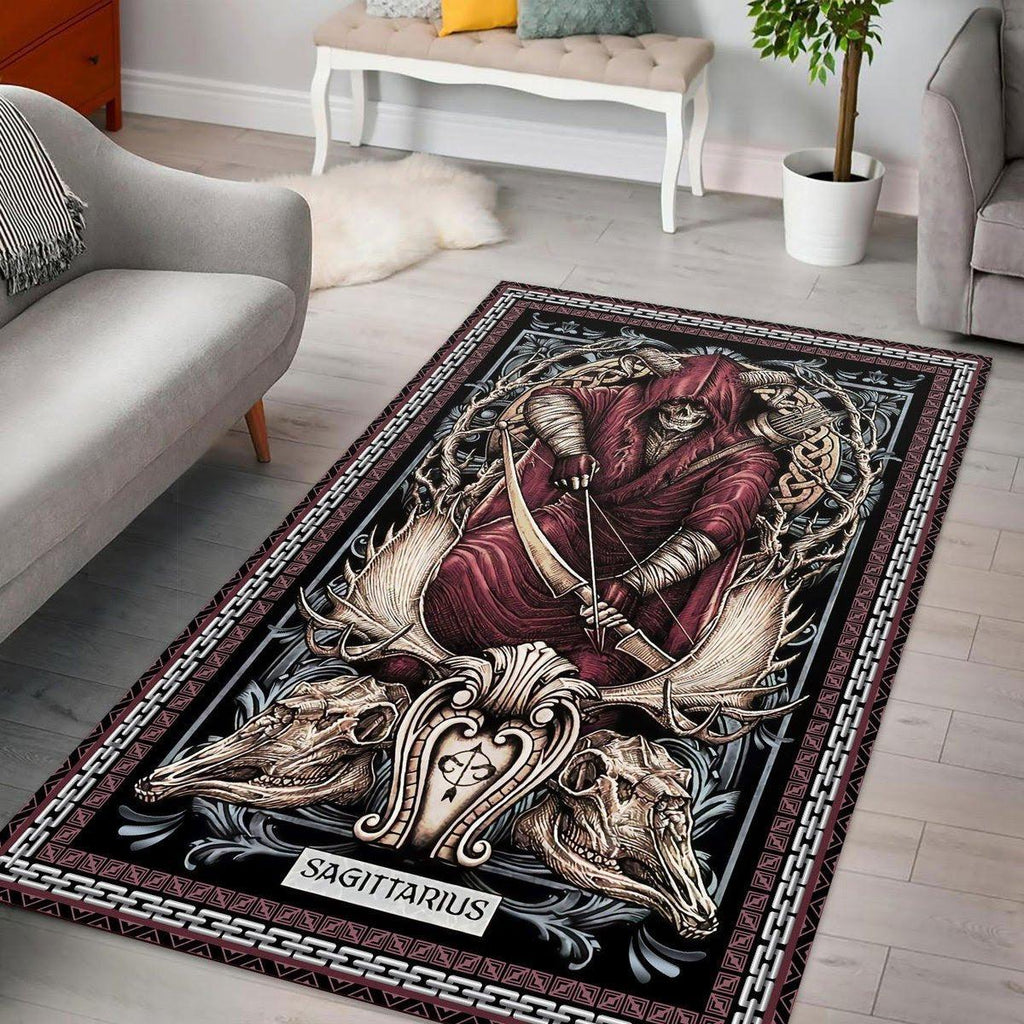 Sagittarius Horoscope Rug - CustomsPig